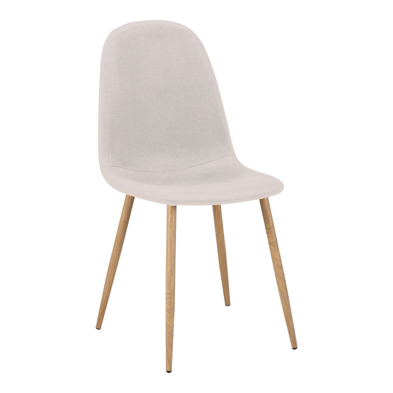 Set dining Elijah-Bella, Pako World, 3 piese, Alb-Bej, 60x60x74 cm - 2 | YEO