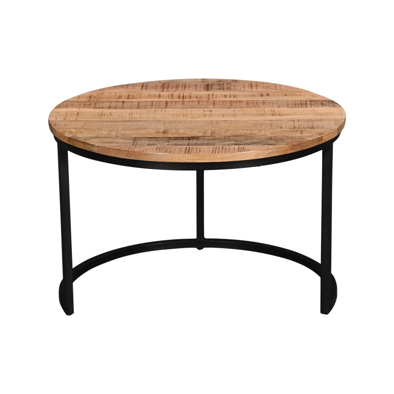 Set Masuta de cafea 3 buc Frina boho Natural 70x70x45 cm - 3 | YEO