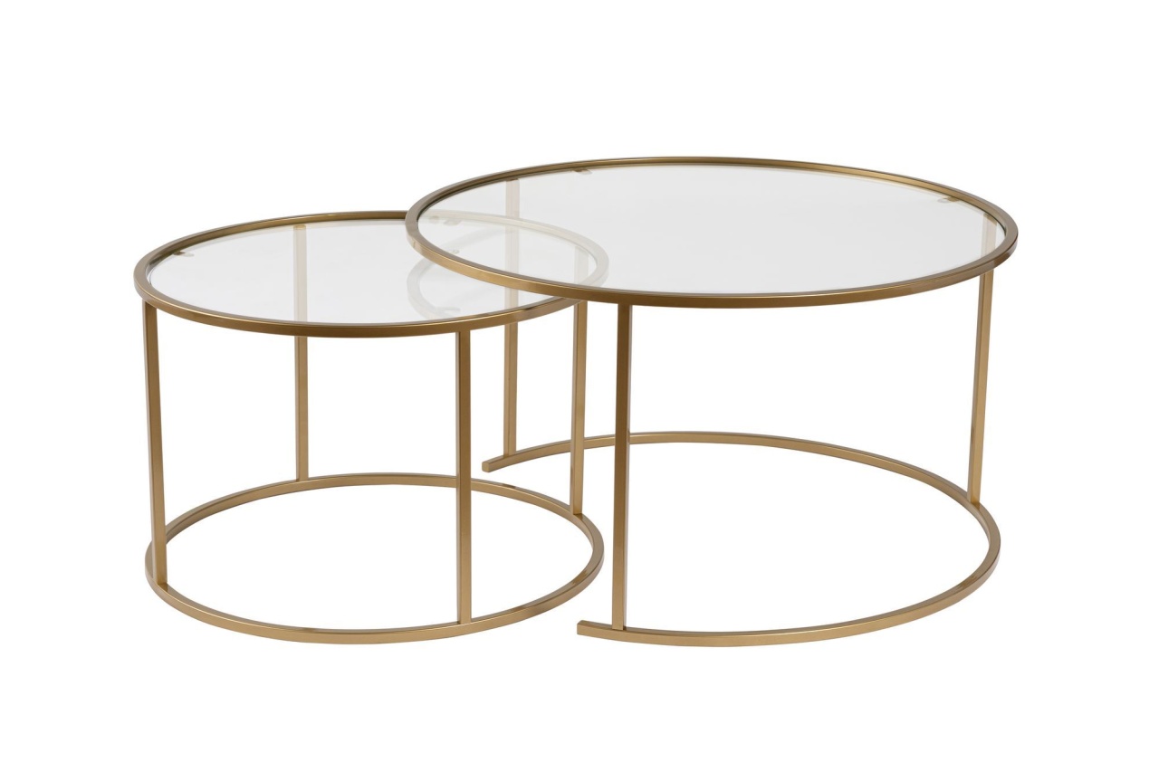 Set masute de cafea Aurum Auriu - 5 | YEO