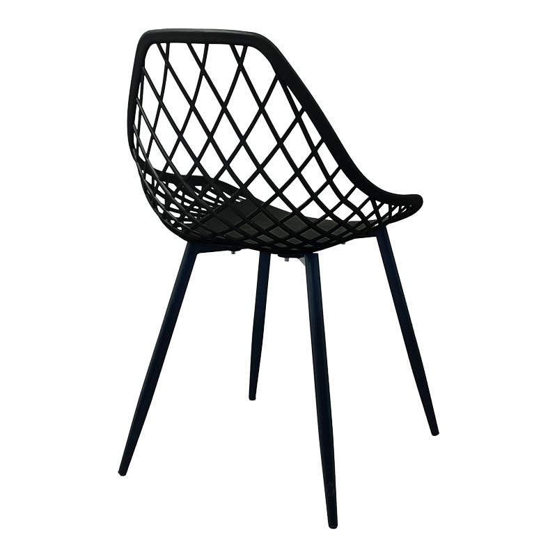 Set scaune, 4 buc, Suan, Pako, Negru 49x51x86 cm - 2