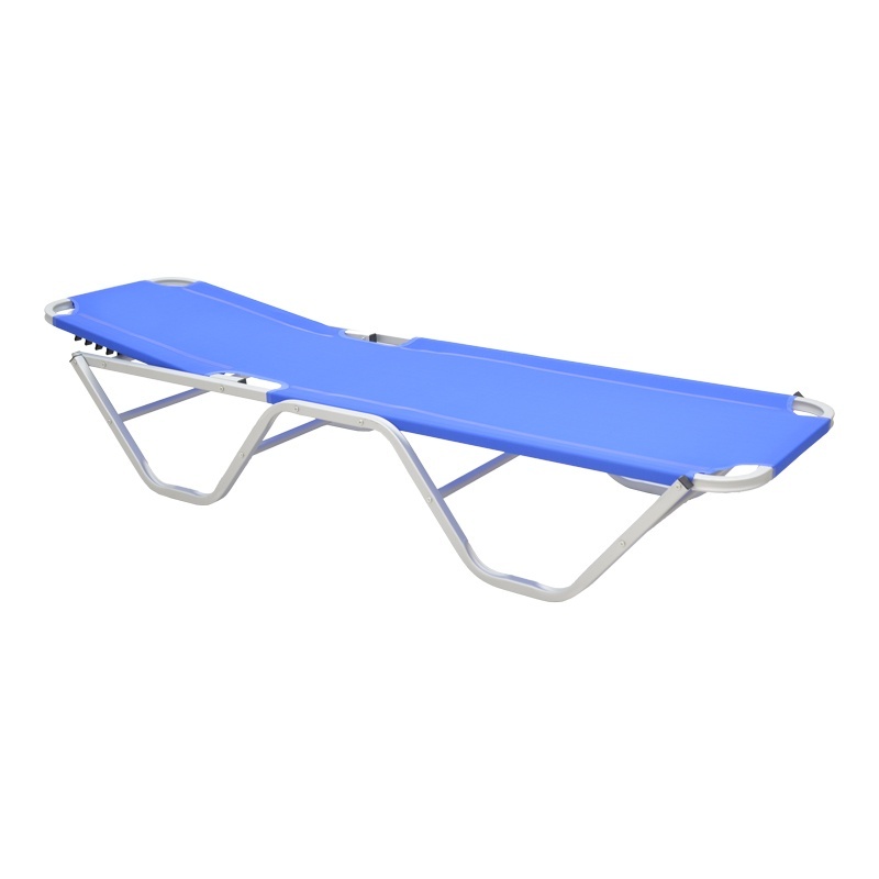 Sezlong Dessie aluminiu textilena albastra 56x188x30 cm - 2 | YEO