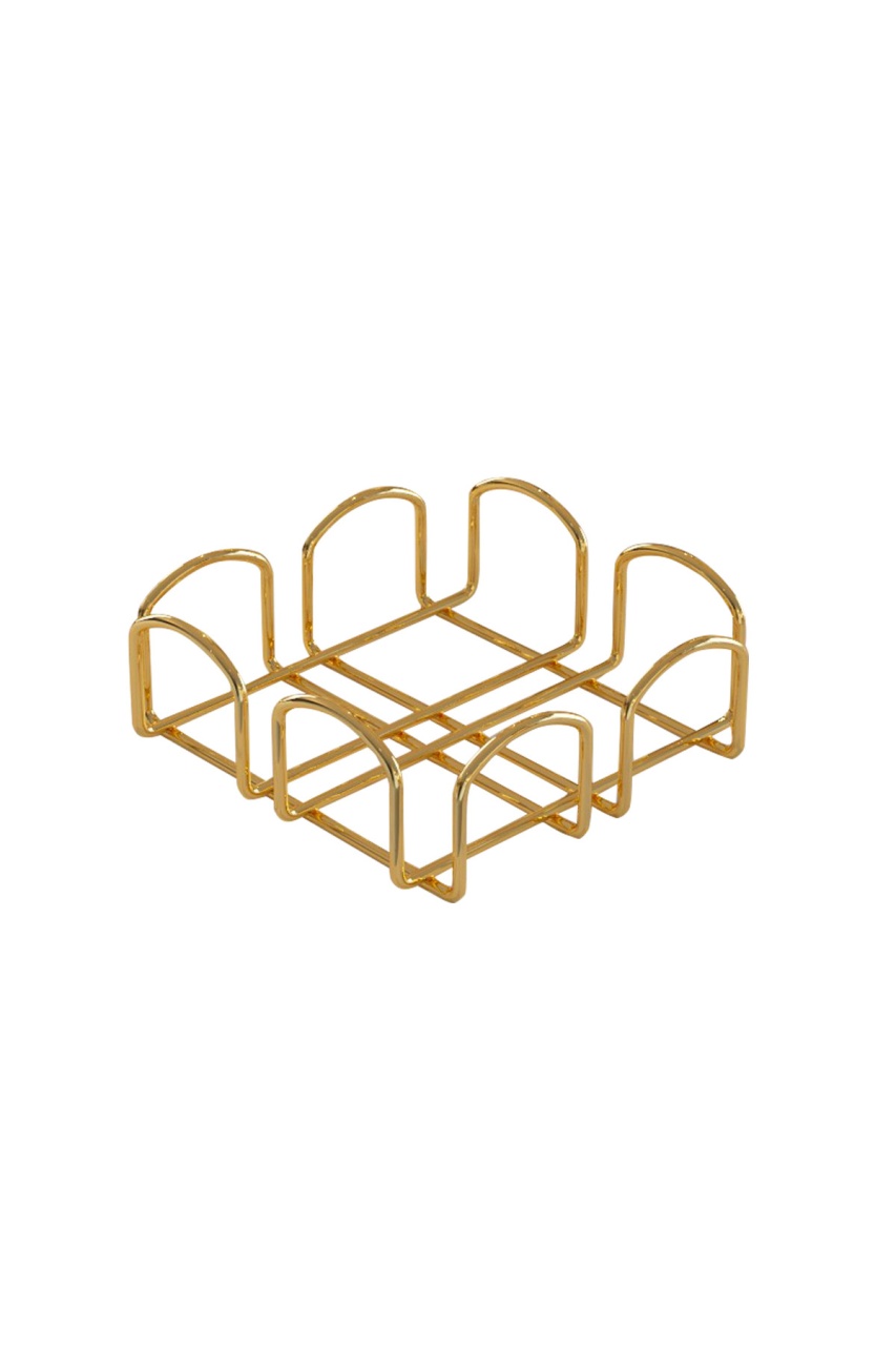 Suport de servetele CM-040 Auriu 7x20x20cm cm