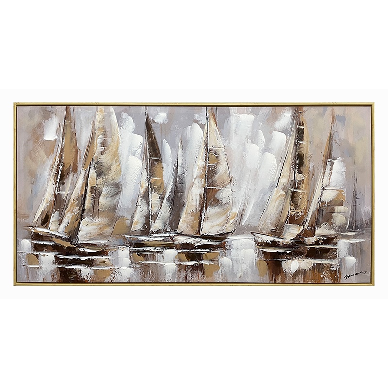 Tablou canvas Yelkan E,Pako World, cu rama, 120x3.5x60 cm