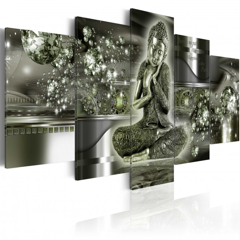 Tablou - Emerald Budda 200x100 cm