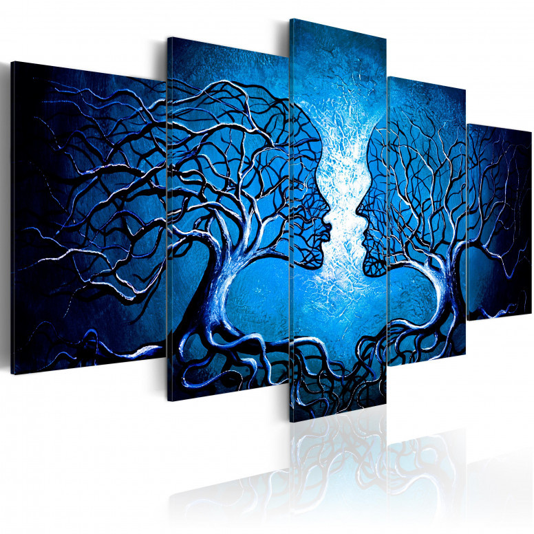 Tablou - Sapphire Kiss 200x100 cm