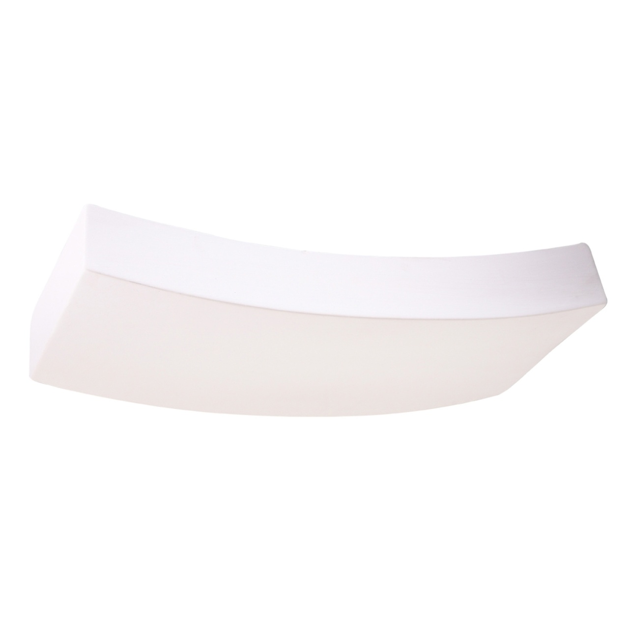 Aplica Hattor din ceramica Alb 36x15x4.5 cm