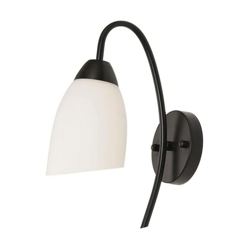 Aplica LED Berak Negru 10x10x17 cm