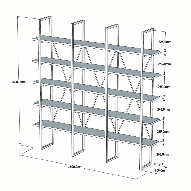 Biblioteca Beylerbeyi Negru-Atlantic - 3 | YEO