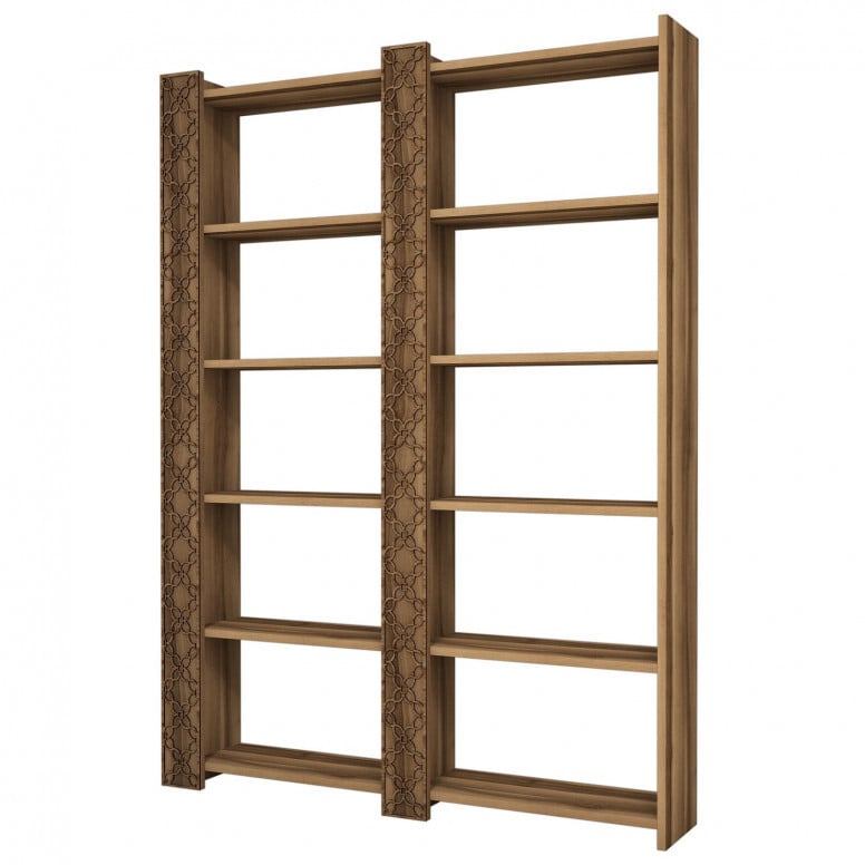 Biblioteca City 2 - Walnut, Walnut - 2 | YEO