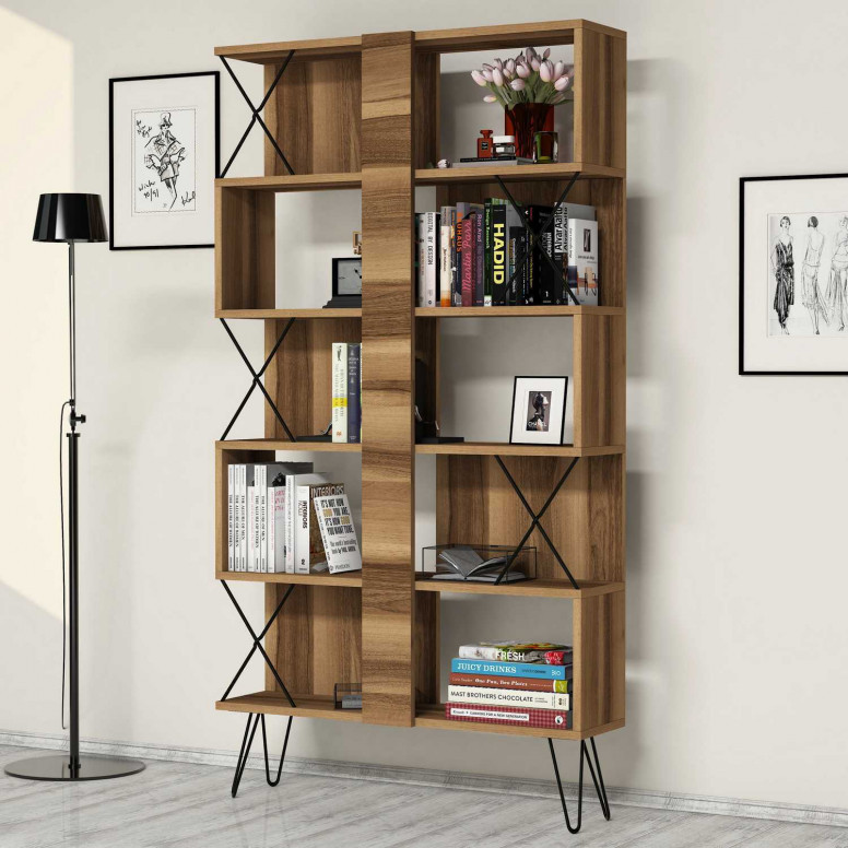 Biblioteca Extra Walnut - 1 | YEO