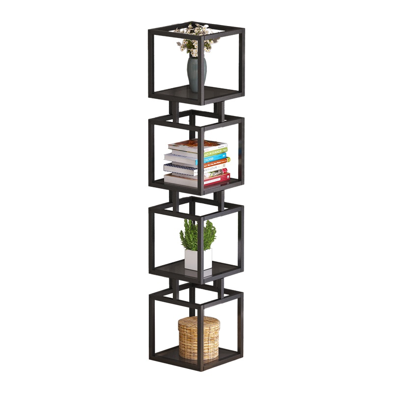 Biblioteca Kubo Pako World Negru 30x30x150 cm - 1 | YEO