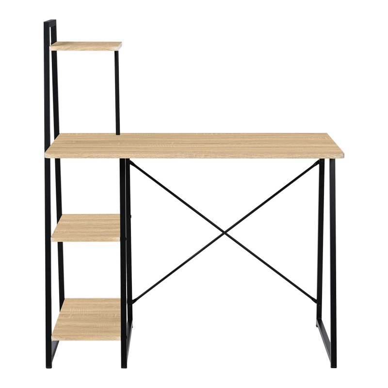 Birou cu rafturi Deckstor, Pako World, Stejar, 102x50x117 cm - 3 | YEO
