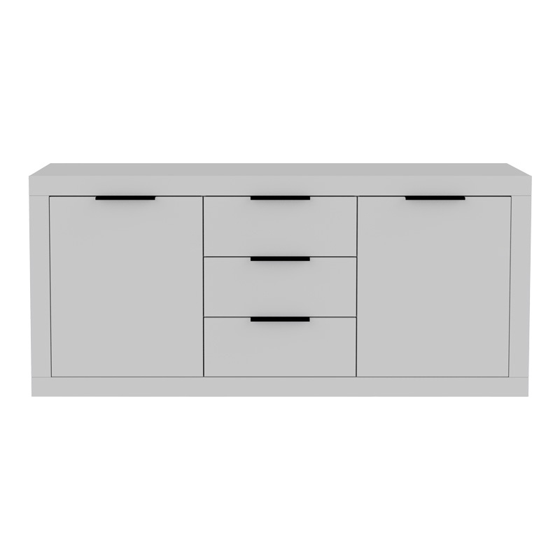 Bufet Doha, Pako World, Alb, 180x45x80 cm - 3 | YEO