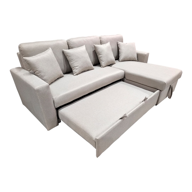 Coltar reversibil cu spatiu de depozitare Sorno Pako World Bej 224x146x90 cm - 2 | YEO