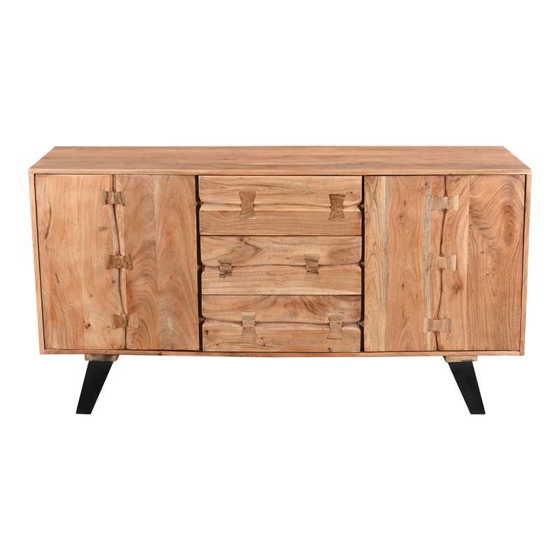 Comoda Leontina boho Natural 150x45x86 cm - 3 | YEO