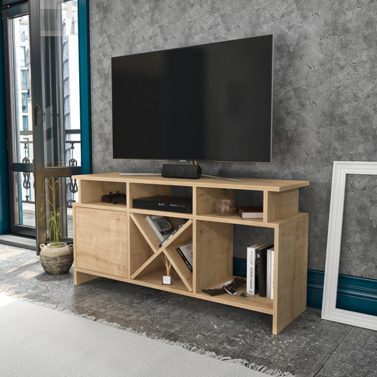 Comoda TV Auburn - Oak - 1 | YEO