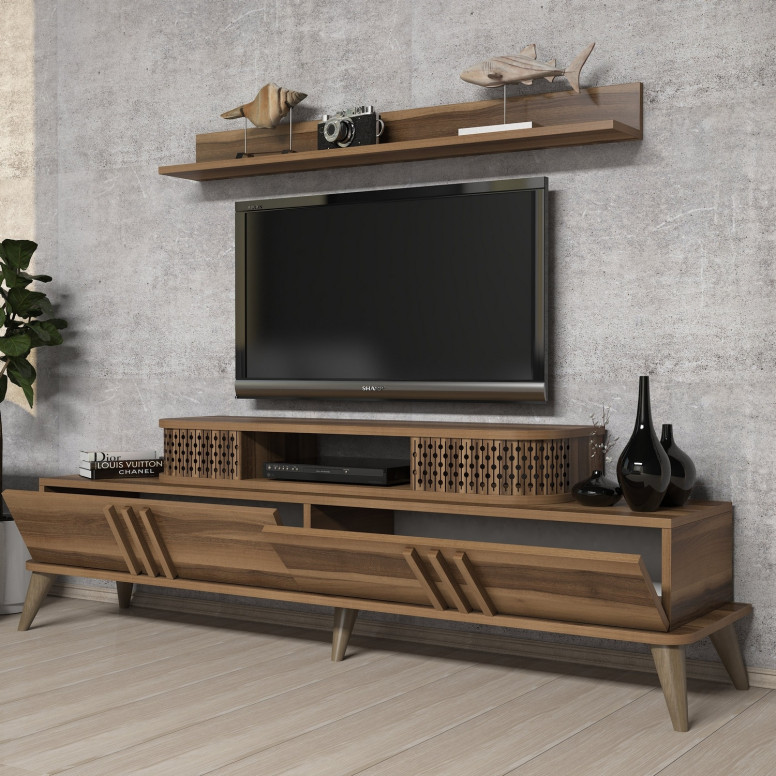 Comoda TV Eylül - Walnut - 1 | YEO