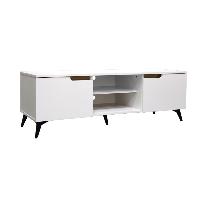 Comoda TV, Kemvio, Pako, Alb 120x38x44 cm - 3