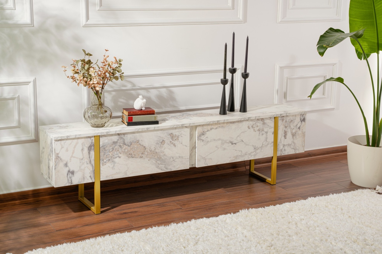 Comoda TV Serenity Verde - 2 | YEO