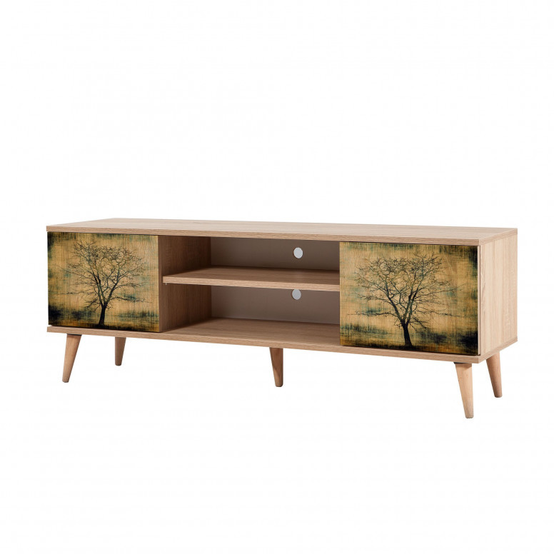 Comoda TV Truva-729 Sonoma Oak - 5 | YEO