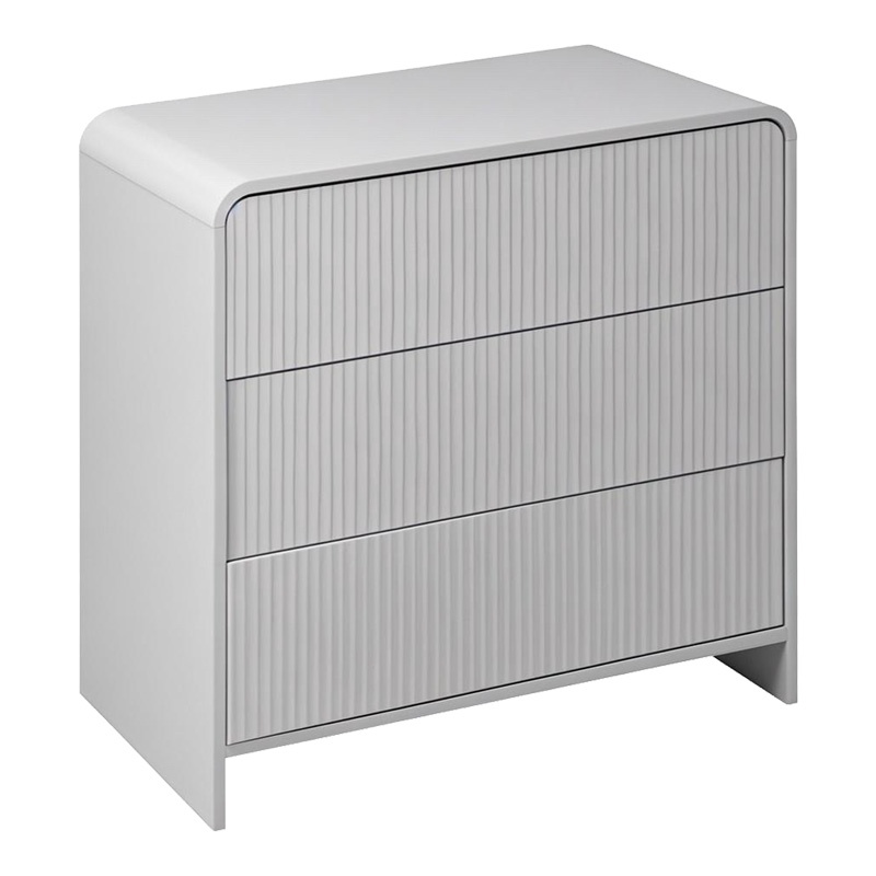Comoda Zeplen Alb 80x40x75 cm - 2 | YEO