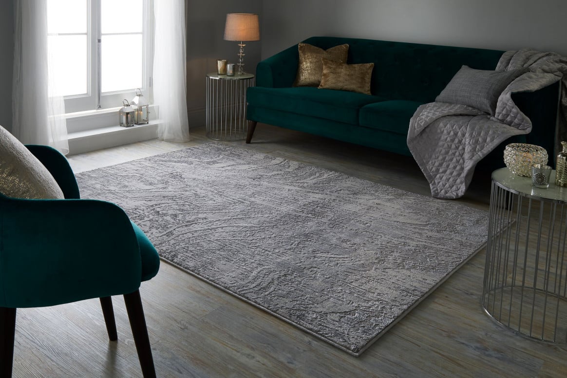 Covor Arissa Argintiu 120X170 cm, Flair Rugs