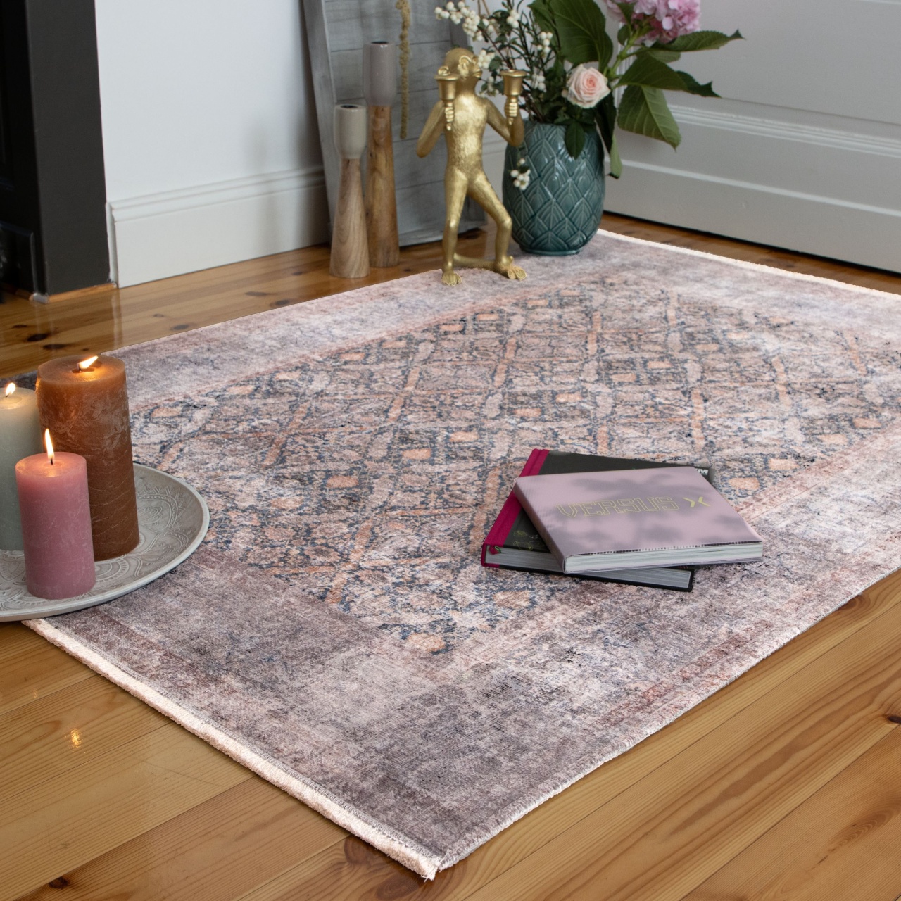 Covor eco My Maurea Albastru 155x230 cm - 1 | YEO