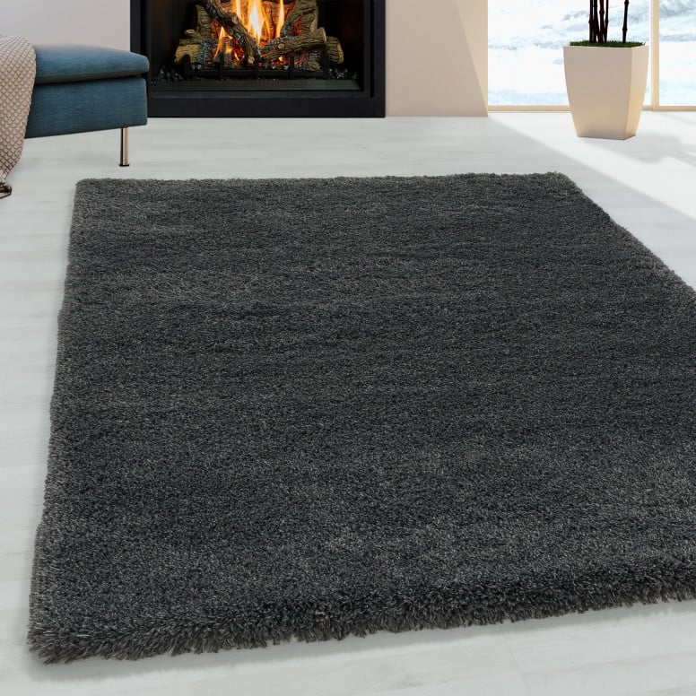 Covor Fluffy Gri 200x290 cm