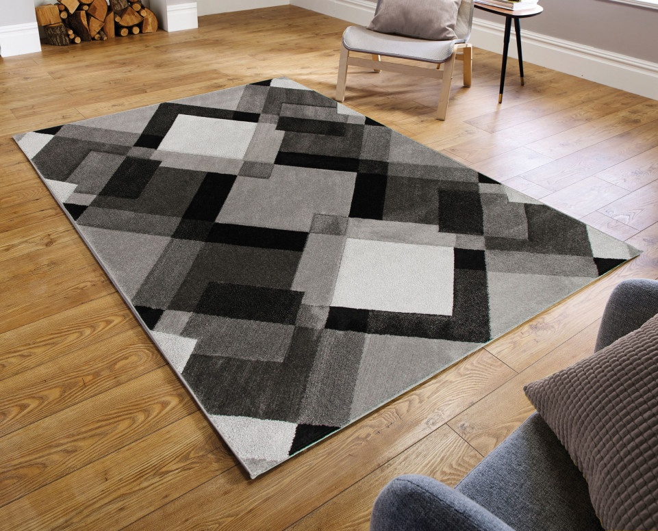 Covor Nimbus Gri 120x170 cm, Flair Rugs