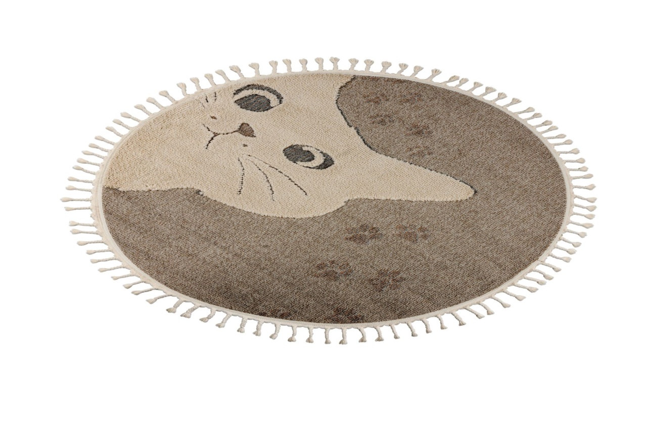 Covor rotund copii Fano Maro 133x133 cm - 1 | YEO