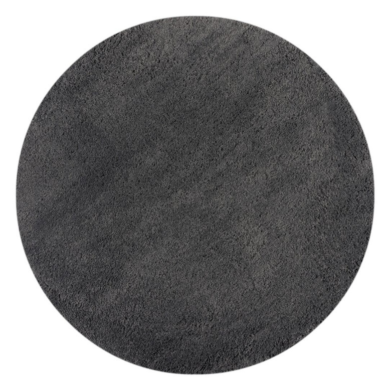 Covor rotund Feather Soft CHARCOAL 200X200 cm, Flair Rugs - 1 | YEO