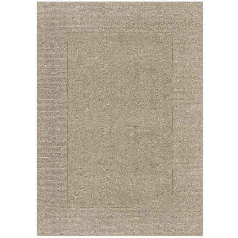Covor Textured Wool Border Natural 160X230 cm, Flair Rugs - 1 | YEO