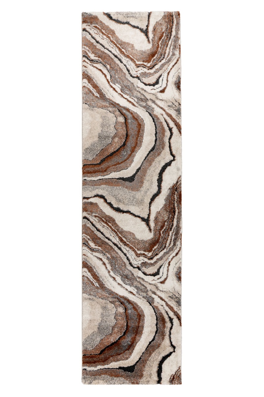 Covor traversa Bologna Terra 80x300 cm