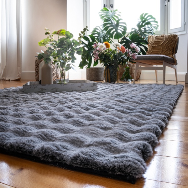 Covor traversa My Calypso Antracit 80x300 cm - 1 | YEO