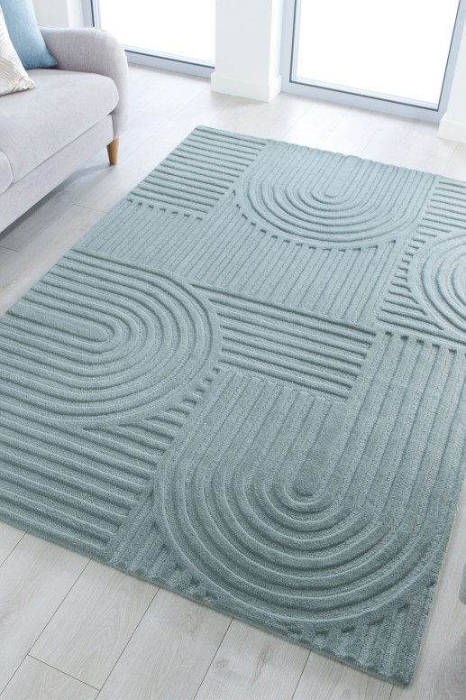 Covor Zen Garden Duck Egg 120X170 cm, Flair Rugs