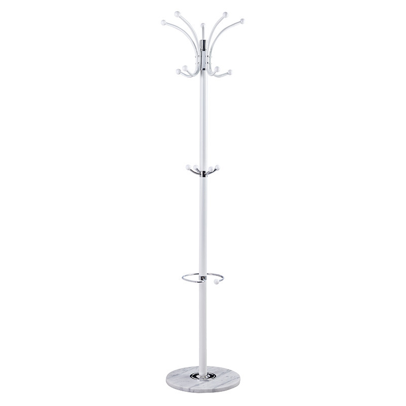 Cuier haine tip pom Nicolo metal alb D37x175cm