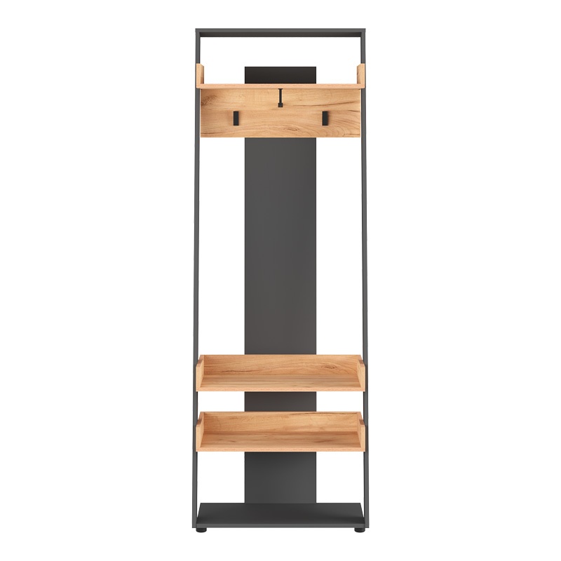 Cuier Sciove Antracit 70x40x200 cm - 2 | YEO