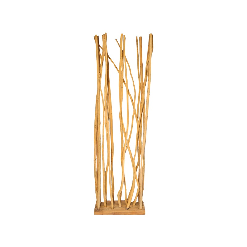 Decoratiune de podea Barbin Natural 60x25x200 cm