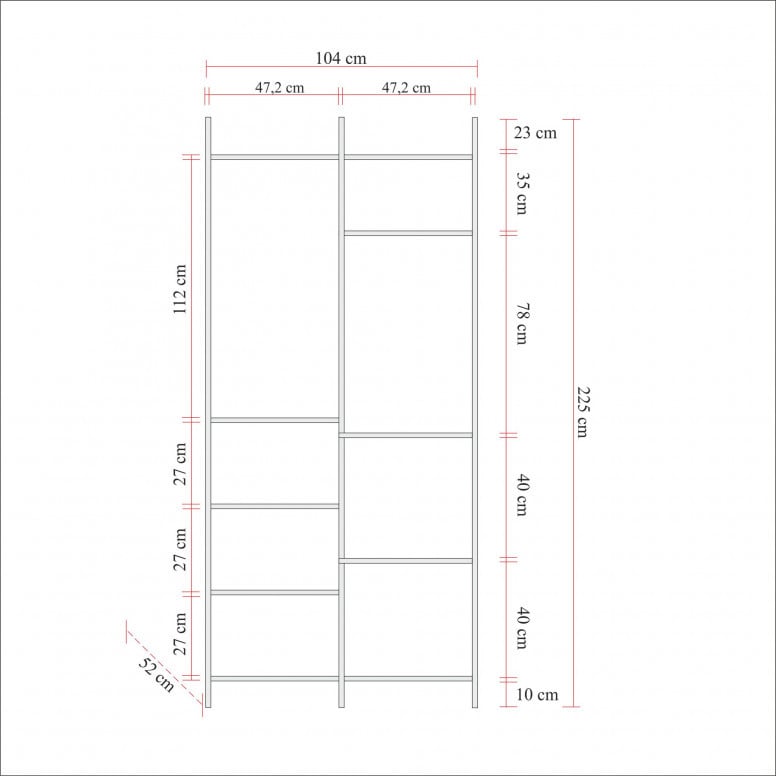 Dulap DynamicTakım-30 Athlantic Pine - 1 | YEO