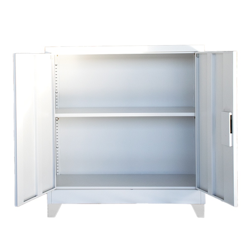 Dulap metalic Armon I, Pako World, Gri deschis, 90x40x100 cm - 2 | YEO