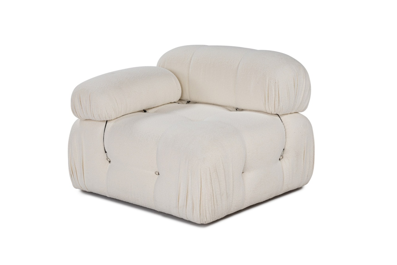 Fotoliu modular Bubble Alb - 4 | YEO