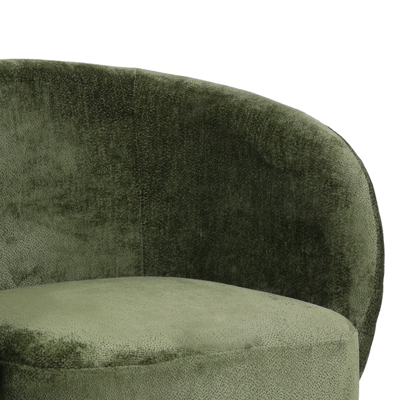 Fotoliu rotativ Kreslo, Pako World, Textil, Olive, 78x81x77 cm - 1 | YEO