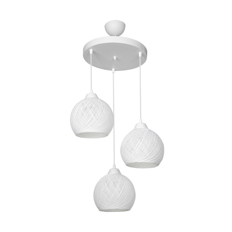 Lampa PWL-0973, Pako World, E27, Alb, 35x35x18 cm