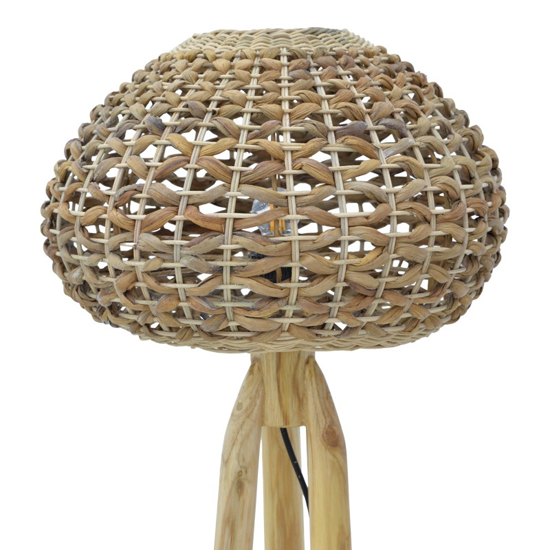 Lampadar Boho Kitren, Pako World, Natural, 23x23x130 cm - 2 | YEO