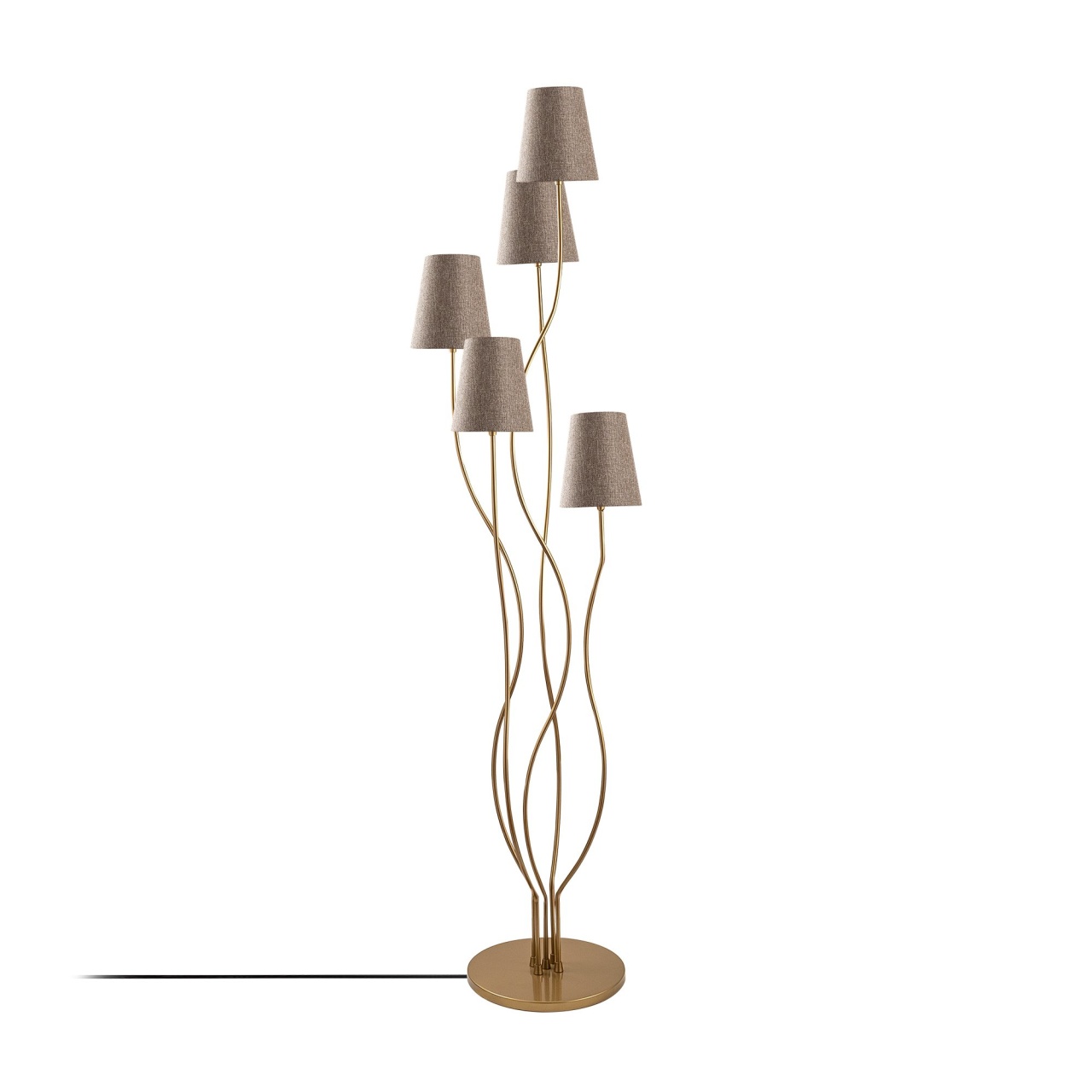 Lampadar Bonibon Auriu 44x44x160 cm - 4 | YEO