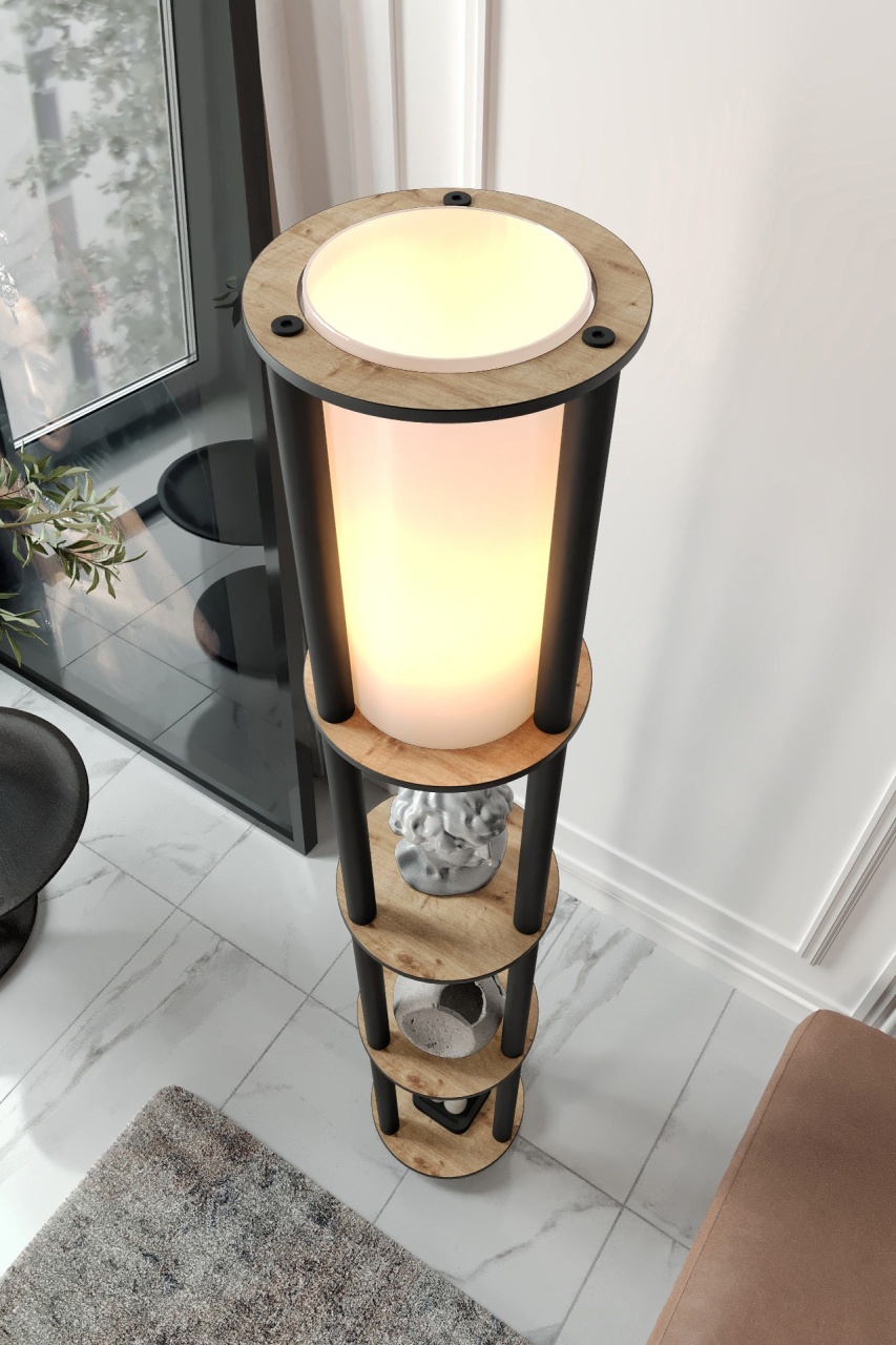 Lampadar KS-11107 Nuc 17x35x150 cm - 1 | YEO