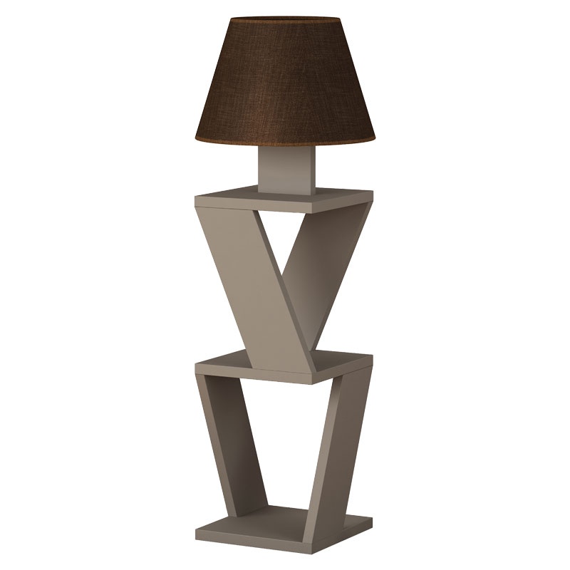 Lampadar PWL-1231 Pako World Mocha 22x22x85 cm