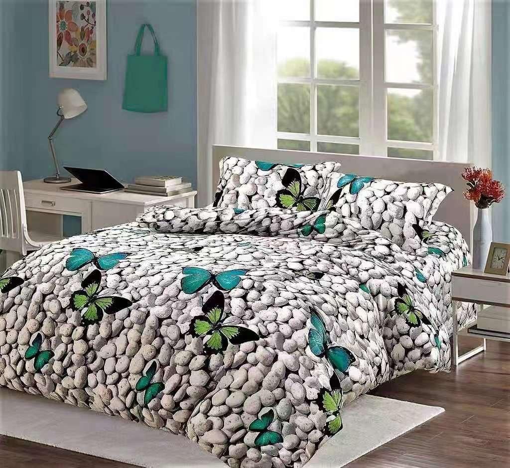 Lenjerie cocolino cu elastic 180x200 Stone Fly (Cocolino)