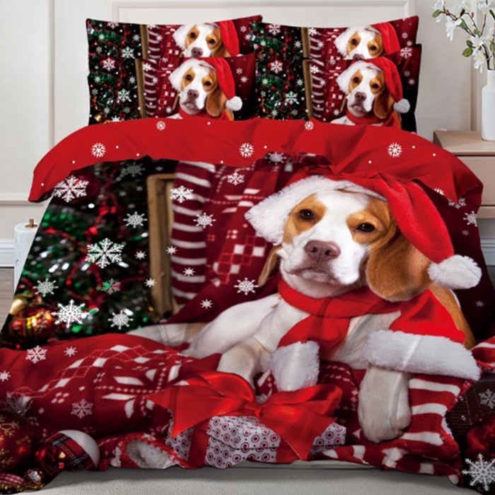 Lenjerie Craciun Xmas V64 6 Piese (Finet)