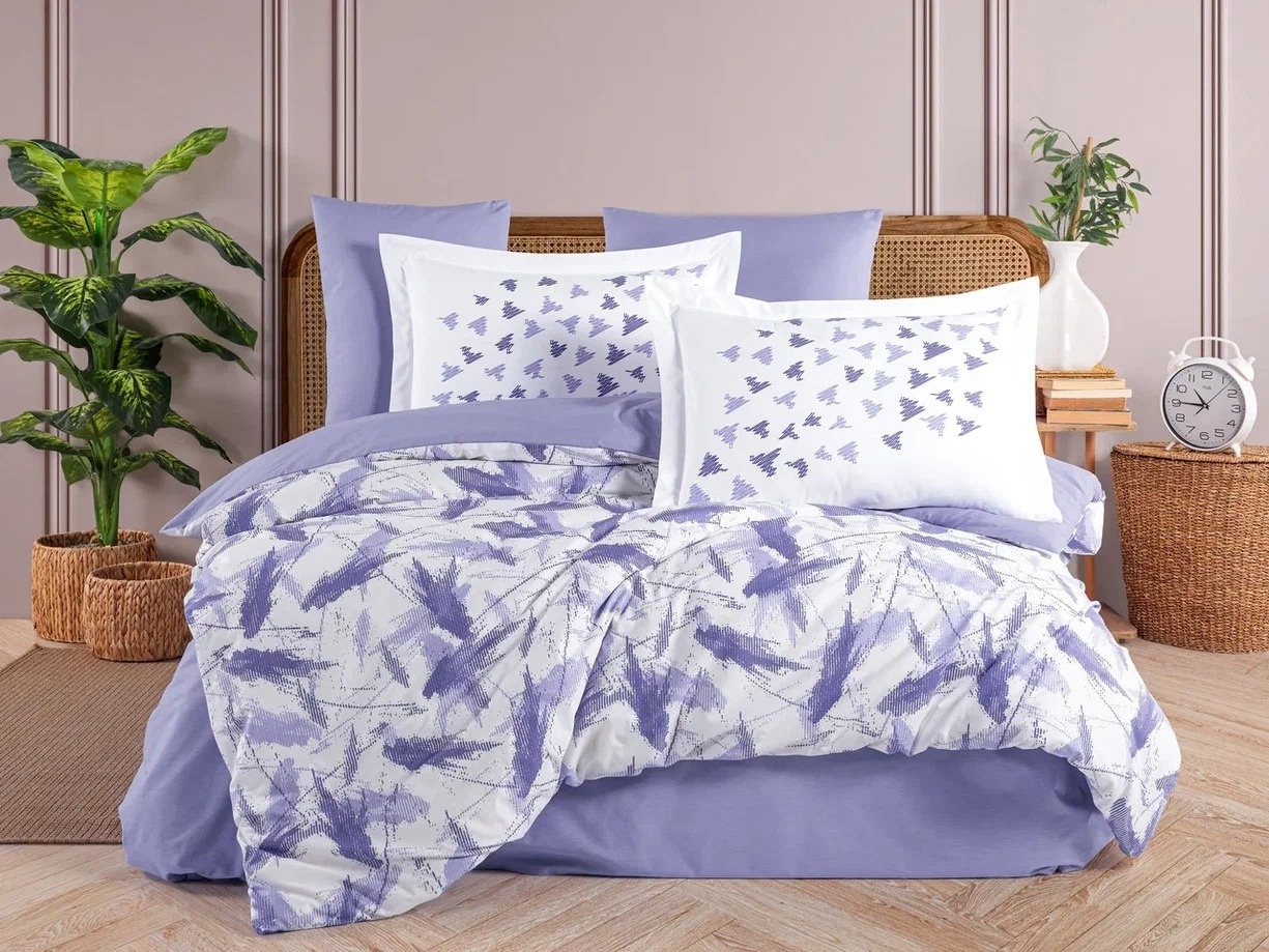 Lenjerie Silva Lilac (Bumbac 100% Poplin)